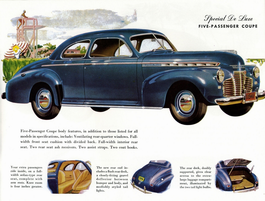 1941 Chevrolet Full-Line Brochure Page 5